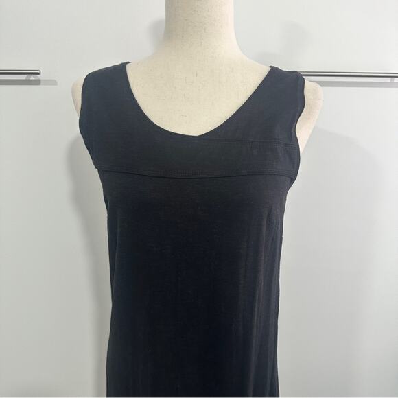 Horny Toad Size M Black Outdoors stretch Comfy Dress Summer Organic Sportswear - Picture 4 of 11